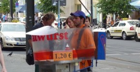 Mobile Hot Dog Vendor
