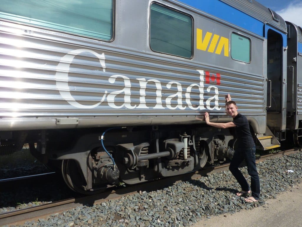 cross canada by train tour